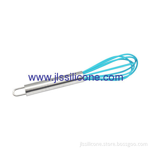 Small Silicone Kitch Tools Egg Whisk In 8.5 Inch